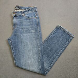 Levi's Women 12M Blue Denim Mid Rise Skinny Stretch Original Jeans